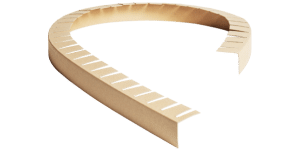 cornière flexible en carton pour palette