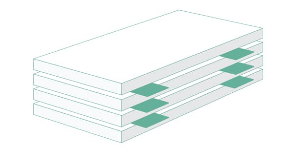 intercalaire de protection en carton pour palette